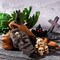 19pcs Halloween Mini Figurines - Creative Miniature Skull Heads(A)